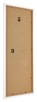 Bilderrahmen 45x80cm Weiss Hochglanz MDF Bologna Ruckseite Schrag | Yourdecoration.de