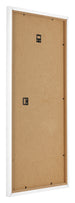 Bilderrahmen 45x80cm Weiss Matt MDF Bologna Ruckseite Schrag | Yourdecoration.de