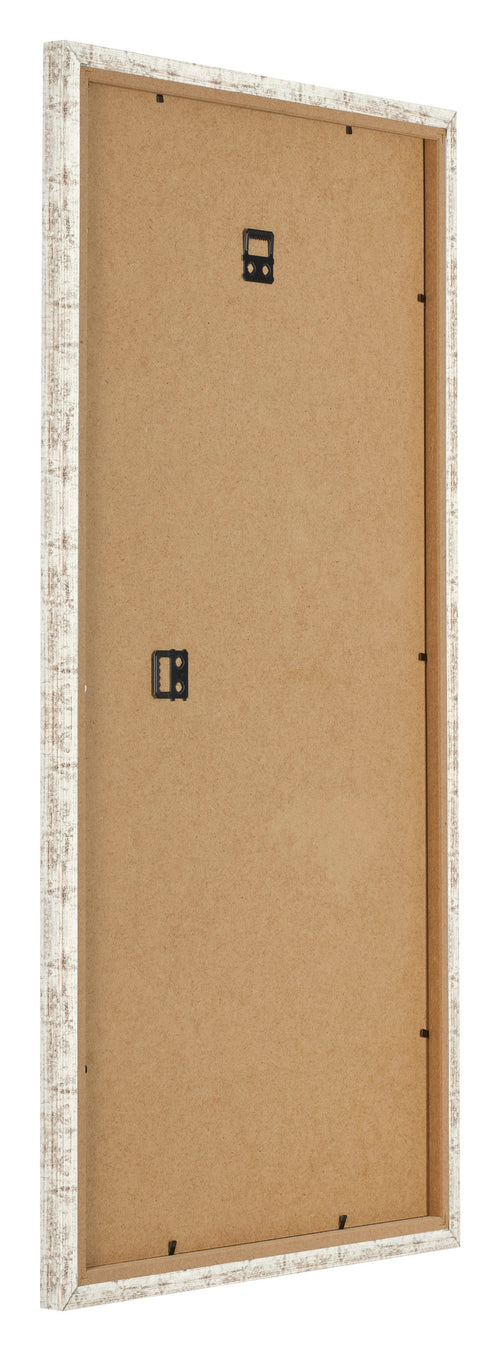 Bilderrahmen 45x80cm Weiß Vintage MDF Bologna Ruckseite Schrag | Yourdecoration.de