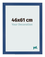 Bilderrahmen 46x61 cm Dunkelblau MDF Bologna Vorne Messe | Yourdecoration.de