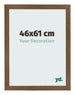 Bilderrahmen 46x61 cm Eiche Rustikal MDF Bologna Vorne Messe | Yourdecoration.de
