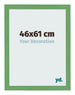 Bilderrahmen 46x61 cm Grun MDF Bologna Vorne Messe | Yourdecoration.de