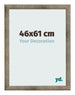 Bilderrahmen 46x61 cm Metall Vintage MDF Bologna Vorne Messe | Yourdecoration.de