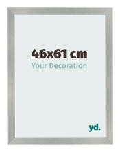 Bilderrahmen 46x61cm Aluminium Gebürstet MDF Bologna Vorne Messe | Yourdecoration.de