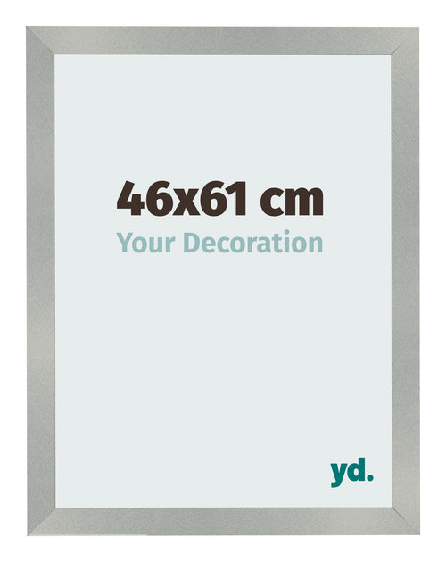 Bilderrahmen 46x61cm Aluminium Gebürstet MDF Bologna Vorne Messe | Yourdecoration.de