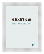 Bilderrahmen 46x61cm Aluminium Gebürstet MDF Pisa Vorne Messe | Yourdecoration.de