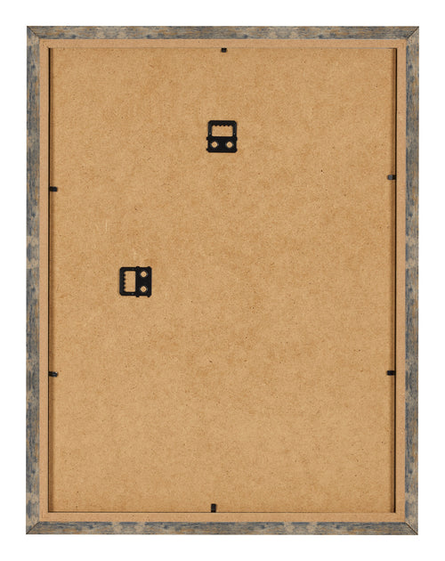 Bilderrahmen 46x61cm Blau Gold Meliert MDF Bologna Ruckseite | Yourdecoration.de