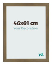 Bilderrahmen 46x61cm Bronze Dekor MDF Bologna Vorne Messe | Yourdecoration.de