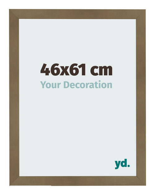 Bilderrahmen 46x61cm Bronze Dekor MDF Bologna Vorne Messe | Yourdecoration.de