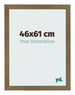 Bilderrahmen 46x61cm Bronze Dekor MDF Bologna Vorne Messe | Yourdecoration.de