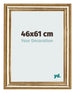 Bilderrahmen 46x61cm Gold Antik MDF Lazio Vorne Messe | Yourdecoration.de