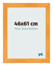 Bilderrahmen 46x61cm Orange MDF Pisa Vorne Messe | Yourdecoration.de