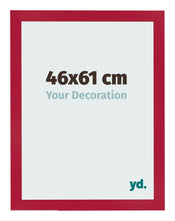 Bilderrahmen 46x61cm Rot MDF Bologna Vorne Messe | Yourdecoration.de