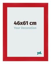 Bilderrahmen 46x61cm Rot MDF Pisa Vorne Messe | Yourdecoration.de