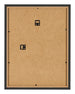 Bilderrahmen 46x61cm Schwarz Gemasert MDF Bologna Ruckseite | Yourdecoration.de