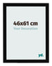 Bilderrahmen 46x61cm Schwarz Hochglanz MDF Bologna Vorne Messe | Yourdecoration.de