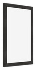 Bilderrahmen 46x61cm Schwarz Matt MDF Bologna Vorne Schrag | Yourdecoration.de