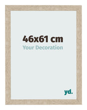 Bilderrahmen 46x61cm Sonoma Eiche MDF Bologna Vorne Messe | Yourdecoration.de