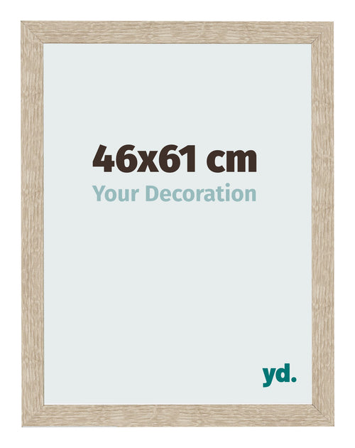 Bilderrahmen 46x61cm Sonoma Eiche MDF Bologna Vorne Messe | Yourdecoration.de