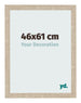 Bilderrahmen 46x61cm Sonoma Eiche MDF Bologna Vorne Messe | Yourdecoration.de