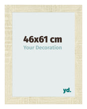 Bilderrahmen 46x61cm Sonoma Eiche MDF Pisa Vorne Messe | Yourdecoration.de