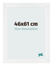 Bilderrahmen 46x61cm Weiß Vintage MDF Pisa Vorne Messe | Yourdecoration.de