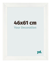 Bilderrahmen 46x61cm Weiß Vintage MDF Pisa Vorne Messe | Yourdecoration.de