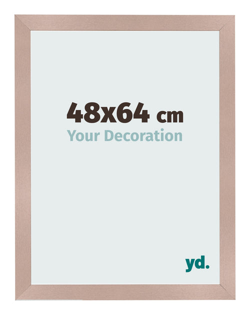 Bilderrahmen 48x64 cm Altrosa MDF Bologna Vorne Messe | Yourdecoration.de
