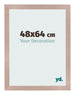 Bilderrahmen 48x64 cm Altrosa MDF Bologna Vorne Messe | Yourdecoration.de