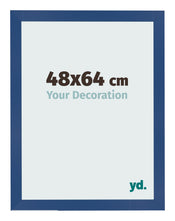 Bilderrahmen 48x64 cm Dunkelblau MDF Bologna Vorne Messe | Yourdecoration.de