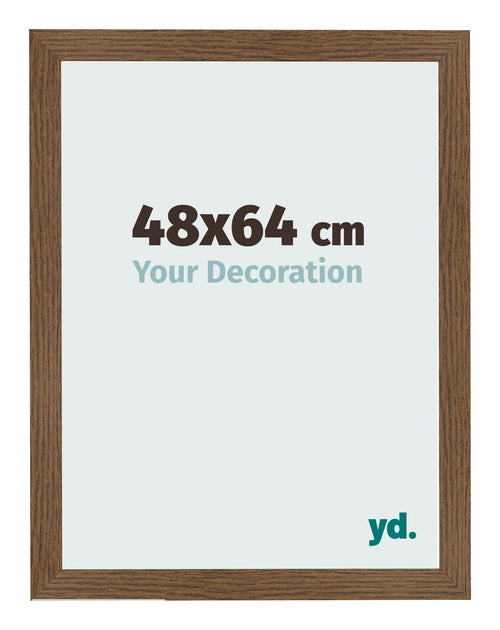 Bilderrahmen 48x64 cm Eiche Rustikal MDF Bologna Vorne Messe | Yourdecoration.de