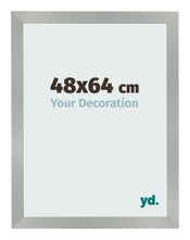 Bilderrahmen 48x64cm Aluminium Gebürstet MDF Bologna Vorne Messe | Yourdecoration.de