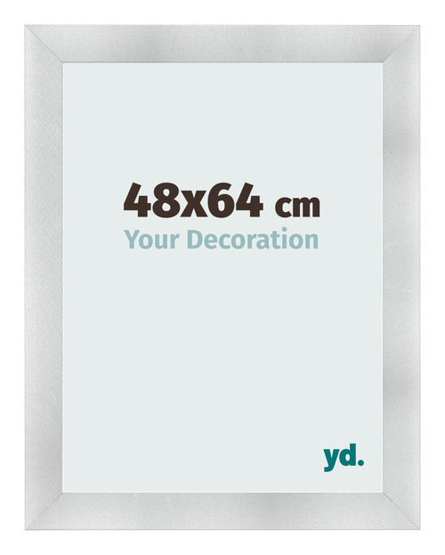 Bilderrahmen 48x64cm Aluminium Gebürstet MDF Pisa Vorne Messe | Yourdecoration.de