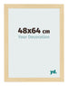 Bilderrahmen 48x64cm Buche Dekor MDF Bologna Vorne Messe | Yourdecoration.de