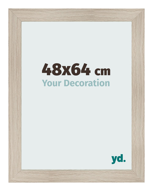Bilderrahmen 48x64cm Eiche Rustikal MDF Pisa Vorne Messe | Yourdecoration.de