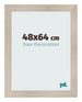 Bilderrahmen 48x64cm Eiche Rustikal MDF Pisa Vorne Messe | Yourdecoration.de