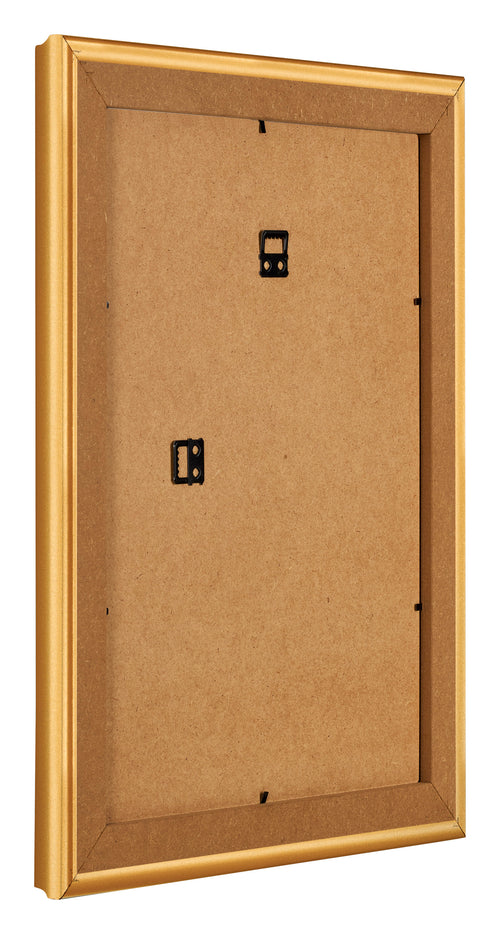 Bilderrahmen 48x64cm Gold Matt MDF Lazio Ruckseite Schrag | Yourdecoration.de
