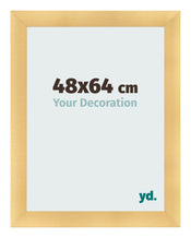 Bilderrahmen 48x64cm Gold Vintage MDF Pisa Vorne Messe | Yourdecoration.de