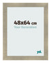 Bilderrahmen 48x64cm Gold Vintage MDF Pisa Vorne Messe | Yourdecoration.de