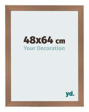 Bilderrahmen 48x64cm Kupfer Dekor MDF Bologna Vorne Messe | Yourdecoration.de