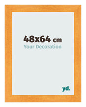 Bilderrahmen 48x64cm Orange MDF Pisa Vorne Messe | Yourdecoration.de