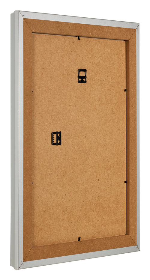 Bilderrahmen 48x64cm Silber Matt MDF Lazio Ruckseite Schrag | Yourdecoration.de