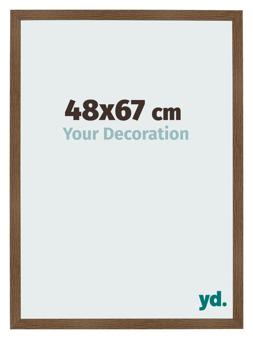 Bilderrahmen 48x67 cm Eiche Rustikal MDF Bologna Vorne Messe | Yourdecoration.de