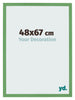 Bilderrahmen 48x67 cm Grun MDF Bologna Vorne Messe | Yourdecoration.de