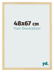 Bilderrahmen 48x67cm Buche Dekor MDF Bologna Vorne Messe | Yourdecoration.de