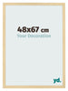 Bilderrahmen 48x67cm Buche Dekor MDF Bologna Vorne Messe | Yourdecoration.de