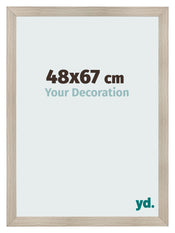 Bilderrahmen 48x67cm Eiche Rustikal MDF Pisa Vorne Messe | Yourdecoration.de