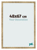 Bilderrahmen 48x67cm Gold Antik MDF Bologna Vorne Messe | Yourdecoration.de