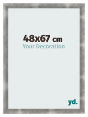 Bilderrahmen 48x67cm Metall Vintage MDF Pisa Vorne Messe | Yourdecoration.de