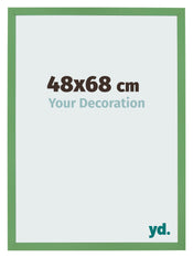 Bilderrahmen 48x68 cm Grun MDF Bologna Vorne Messe | Yourdecoration.de